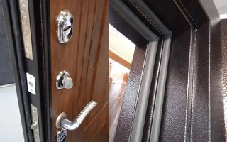 трёхконтурное уплотнение металлической двери